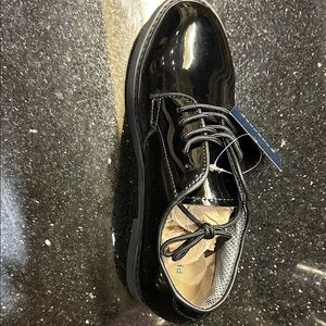 Propper Black Patent Leather Oxfords